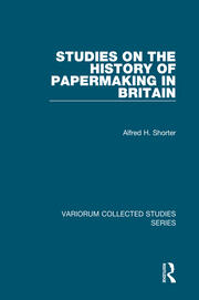 Studies on the History of Papermaking in Britain book cover