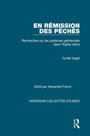 En rémission des péchés: Recherches sur les Systèmes Pénitentiels dans l'Eglise Latine book cover