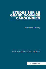 Etudes sur le grand domaine carolingien book cover
