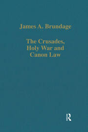 The Crusades, Holy War and Canon Law book cover