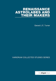 Renaissance Astrolabes and their Makers book cover