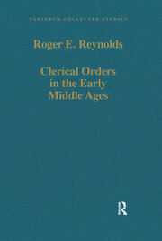 Clerical Orders in the Early Middle Ages: Duties and Ordination book cover