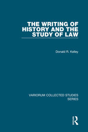 The Writing of History and the Study of Law book cover
