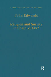 Religion and Society in Spain, c. 1492 book cover