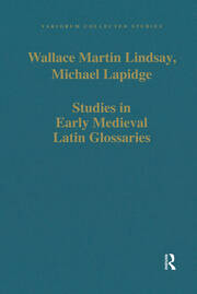 Studies in Early Medieval Latin Glossaries book cover
