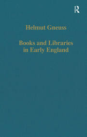 Books and Libraries in Early England book cover