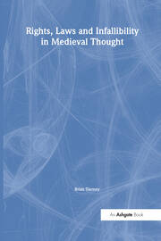 Rights, Laws and Infallibility in Medieval Thought book cover