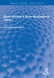 Block Printing & Book Illustration in Japan book cover