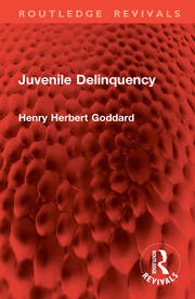 Juvenile Delinquency book cover