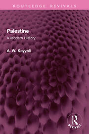 Palestine: A Modern History book cover