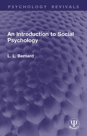 An Introduction to Social Psychology book cover