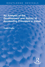 An Analysis of the Development and Nature of Accounting Principles in Japan book cover
