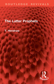 The Latter Prophets book cover