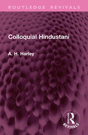 Colloquial Hindustani book cover