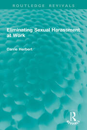 Eliminating Sexual Harassment at Work book cover