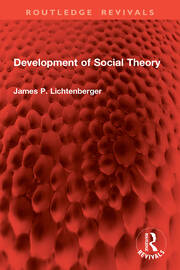 Development of Social Theory book cover