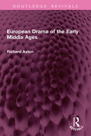 European Drama of the Early Middle Ages book cover