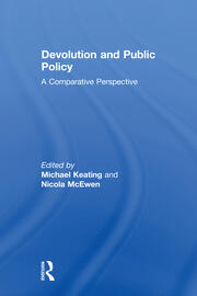 Devolution and Public Policy book cover