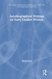 Autobiographical Writings by Early Quaker Women book cover