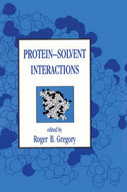 Protein-Solvent Interactions book cover