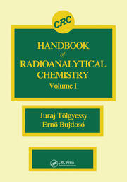 CRC Handbook of Radioanalytical ChemistryVolume 1 book cover