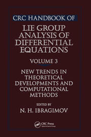 CRC Handbook of Lie Group Analysis of Differential Equations, Volume III book cover