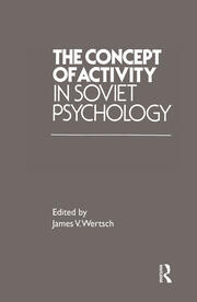 The Concept of Activity in Soviet Psychology book cover