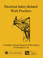 Electrical Safety-Related Work Practices: OSHA Manual book cover