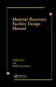Material Recovery Facility Design Manual book cover