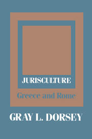 Jurisculture: Greece and Rome book cover