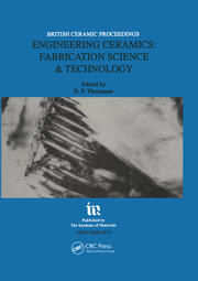 Engineering Ceramics: Fabrication Science and Technology book cover