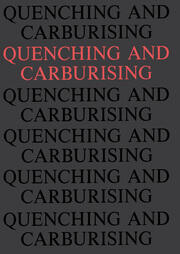 Quenching and Carburising: Proceedings of the 3rd International Seminar of the International Federation for Heat Treatment (Melbourne, 1991) book cover