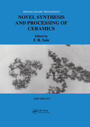 Novel Synthesis and Processing of Ceramics book cover