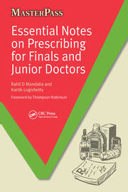Essential Notes on Prescribing for Finals and Junior Doctors book cover