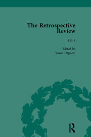The Retrospective Review Vol 18 book cover