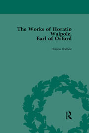 The Works of Horatio Walpole, Earl of Orford Vol 2 book cover