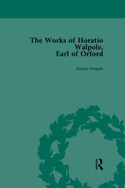 The Works of Horatio Walpole, Earl of Orford Vol 4 book cover
