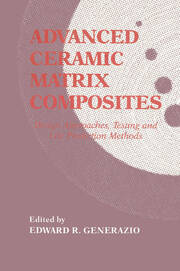 Advanced Ceramic Matrix Composites: esign Approaches,Testing and L book cover