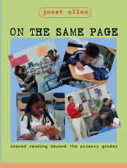 On the Same Page: Shared Reading Beyond the Primary Grades book cover