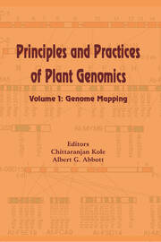 Principles and Practices of Plant Genomics, Vol. 1: Genome Mapping book cover