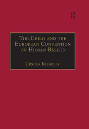 The Child and the European Convention on Human Rights book cover