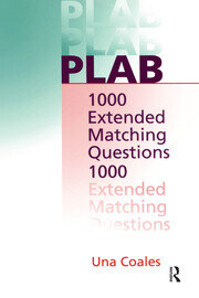 PLAB: 1000 Extended Matching Questions book cover