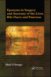 Eponyms in Surgery and Anatomy of the Liver, Bile Ducts and Pancreas book cover