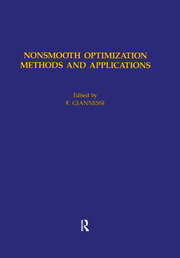 Nonsmooth Optimization Methods book cover