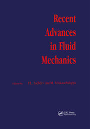 Recent Advances in Fluid Mechanics book cover