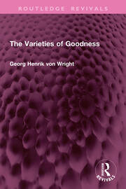 The Varieties of Goodness book cover