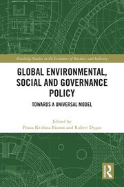 Global Environmental, Social and Governance Policy: Towards A Universal Model book cover