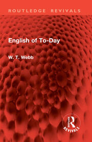 English of To-Day book cover