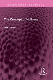 The Concept of Holiness book cover