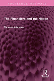 The Financiers and the Nation book cover
